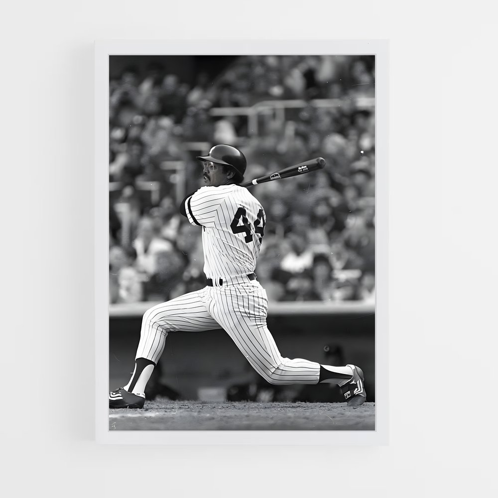 Poster Reggie jackson peu – affiche Baseball (vue 3)